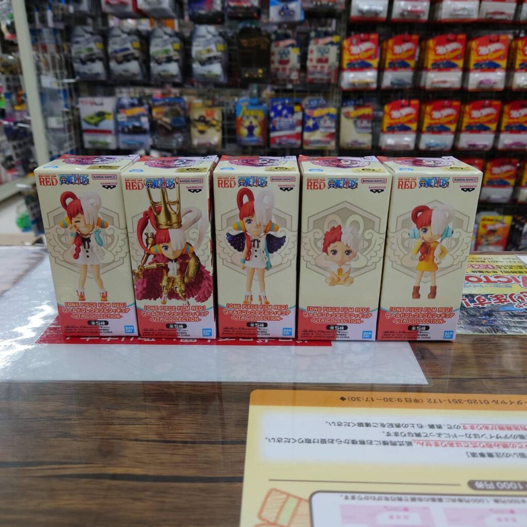 ONE PIECE FILM RED ワールドコレクタブルフィギュア UTA COLLECTION 全5種セット