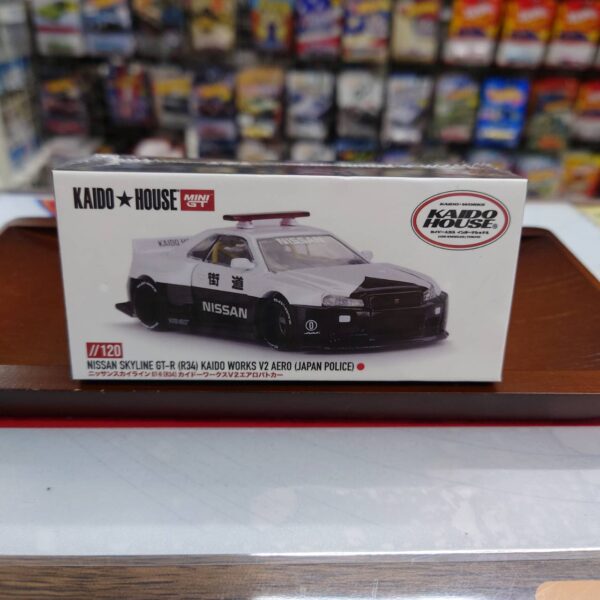 1/64 ニッサン スカイライン GT-R R34 KAIDO WORKS V2 AERO JAPAN