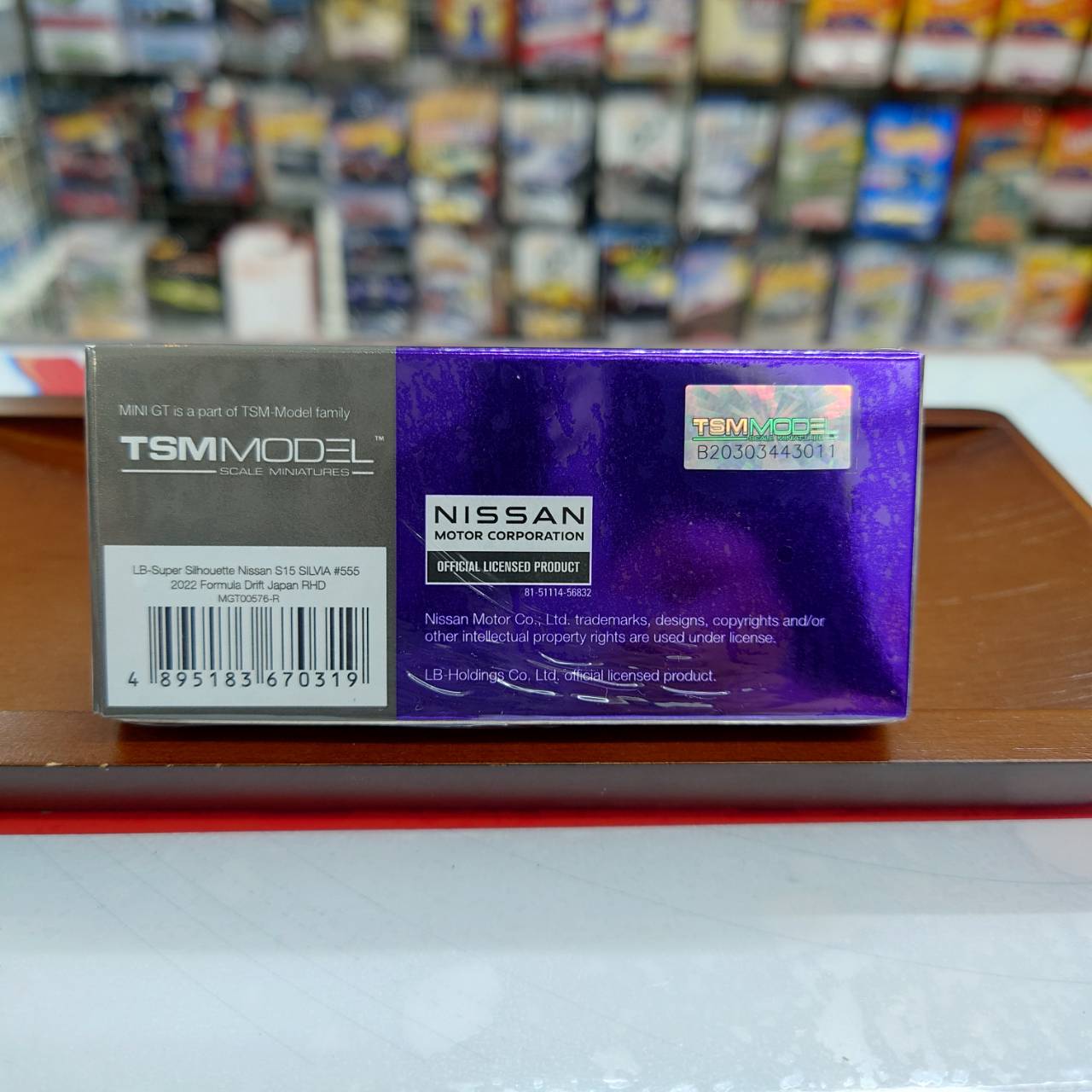 1/64 Super Silhouette Nissan S15 Silvia #555 2022 Formula Drift Japan - 画像 (4)