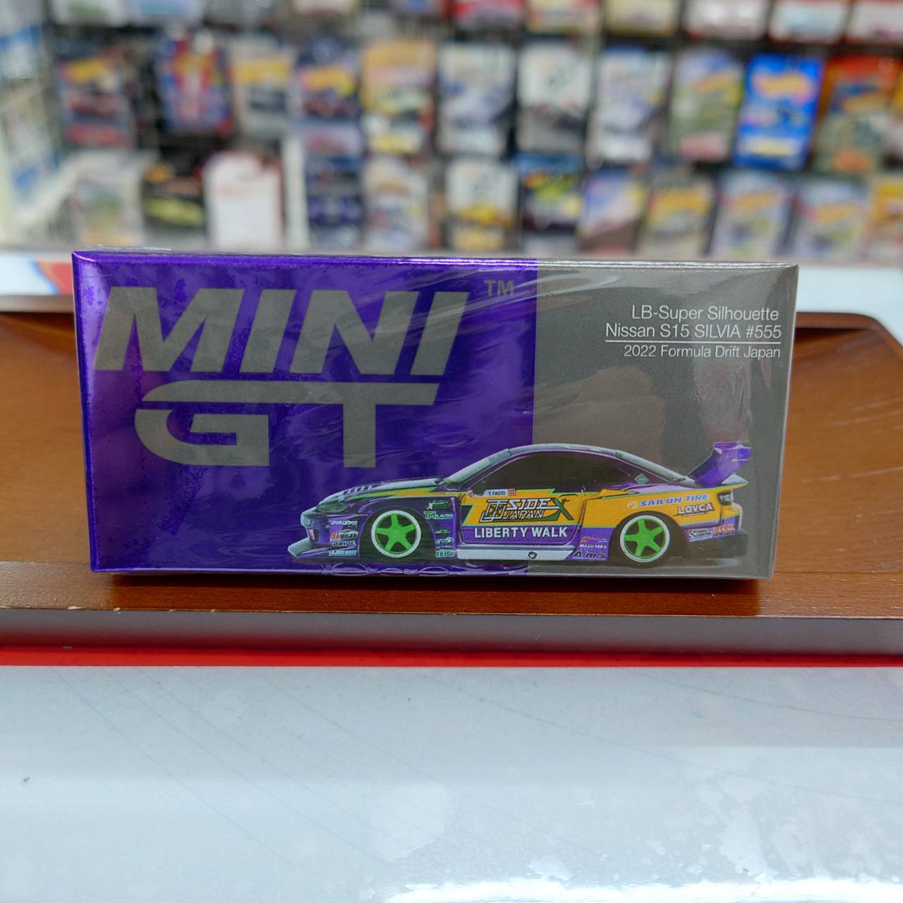 1/64 Super Silhouette Nissan S15 Silvia #555 2022 Formula Drift Japan - 画像 (3)