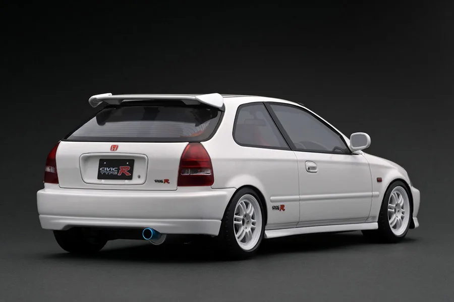 ignitionmodel 1/18 ホンダ シビック (EK9) Type R ホワイト IG2673 - 画像 (2)