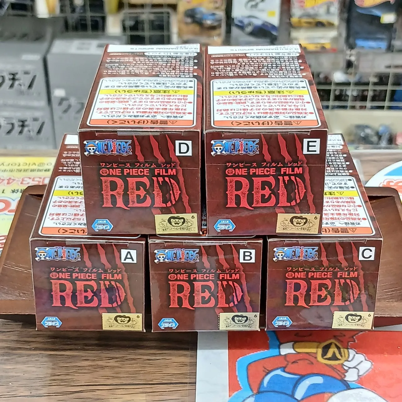 ONE PIECE FILM RED ワールドコレクタブルフィギュア Vol.3 全5種セット - 画像 (4)