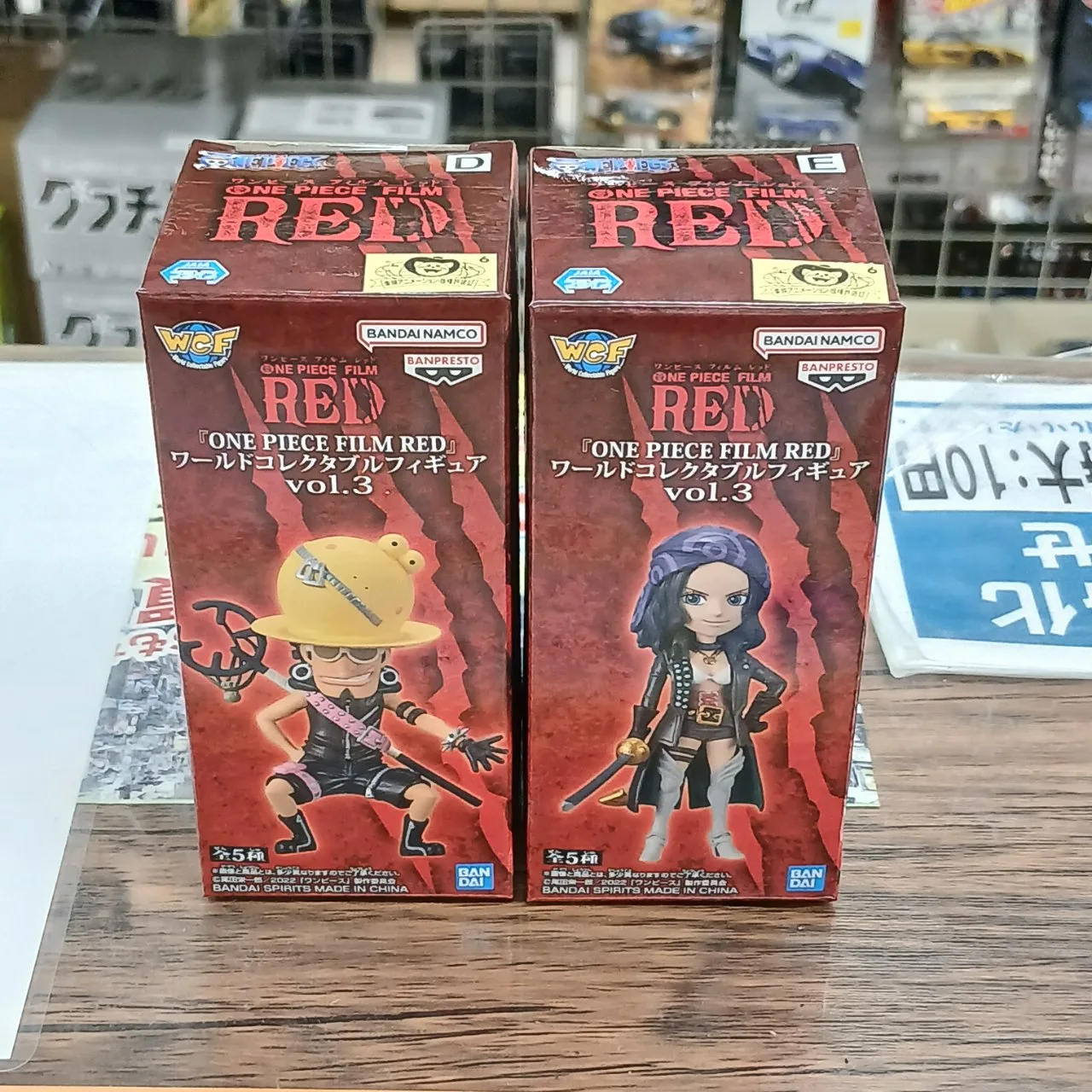 ONE PIECE FILM RED ワールドコレクタブルフィギュア Vol.3 全5種セット - 画像 (3)