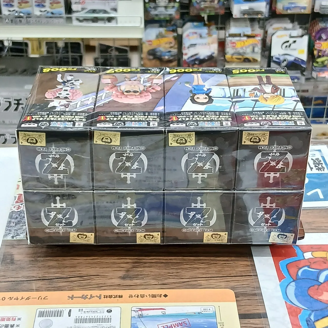 ONE PIECE FILM Zワールドコレクタブルフィギュア Vol.1 全8種セット - 画像 (4)