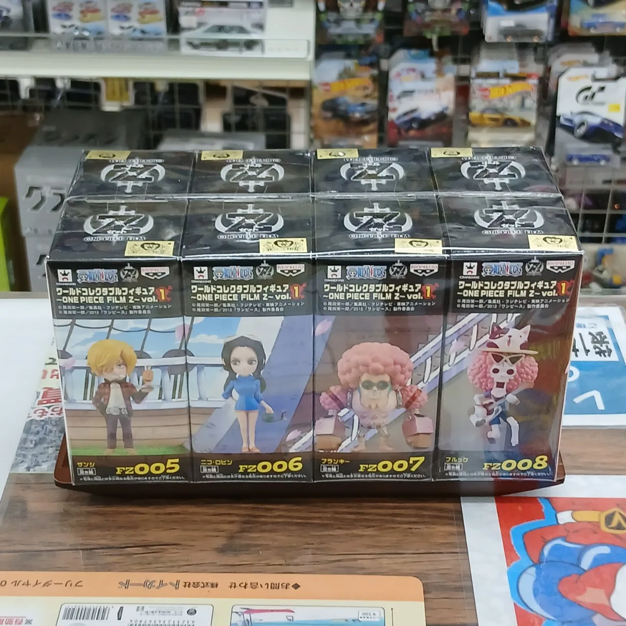 ONE PIECE FILM Zワールドコレクタブルフィギュア Vol.1 全8種セット - 画像 (3)
