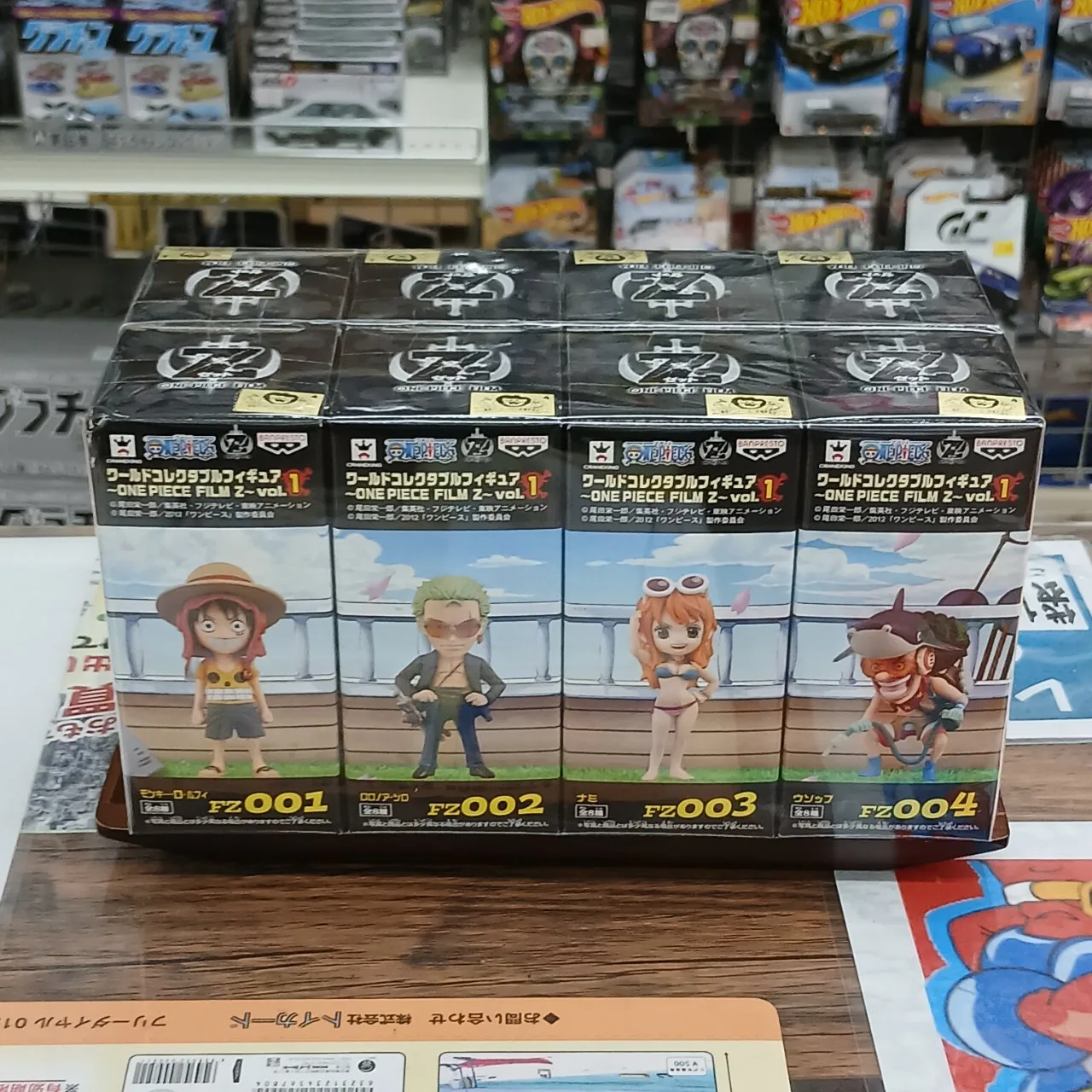 ONE PIECE FILM Zワールドコレクタブルフィギュア Vol.1 全8種セット - 画像 (2)
