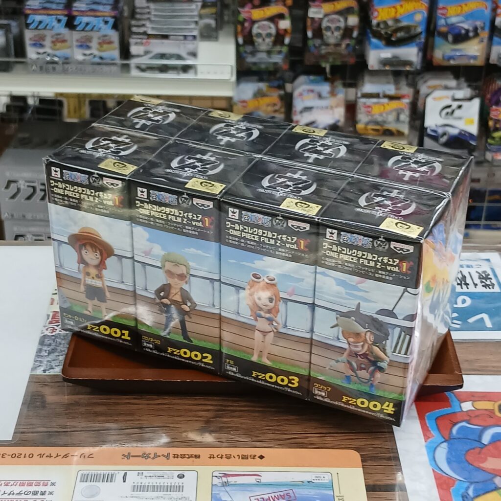 ONE PIECE FILM Zワールドコレクタブルフィギュア Vol.1 全8種セット