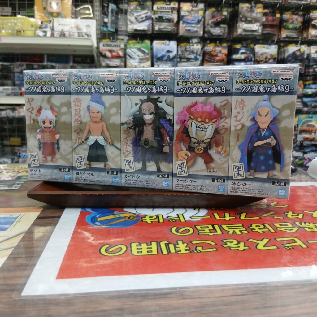 ONE PIECE ワールドコレクタブルフィギュア ワノ国鬼ヶ島編9 全5種
