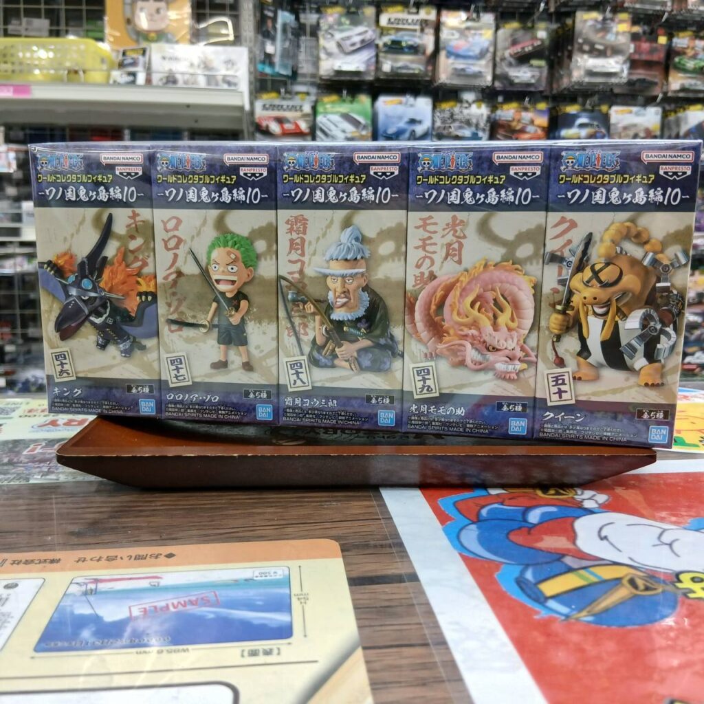 ONE PIECE ワールドコレクタブルフィギュア ワノ国鬼ヶ島編10 全5種