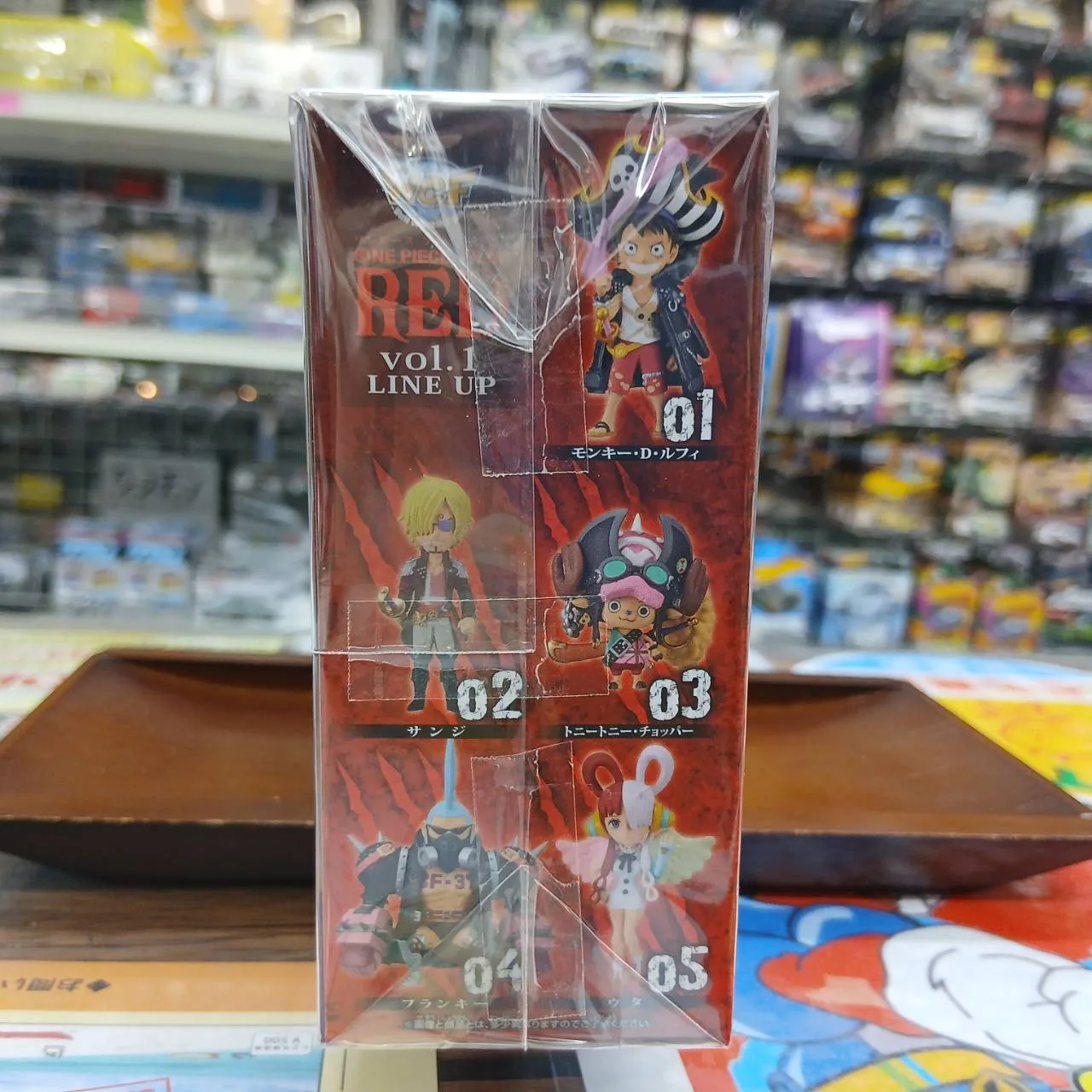 ONE PIECE FILM RED ワールドコレクタブルフィギュア Vol.1 全5種セット - 画像 (3)