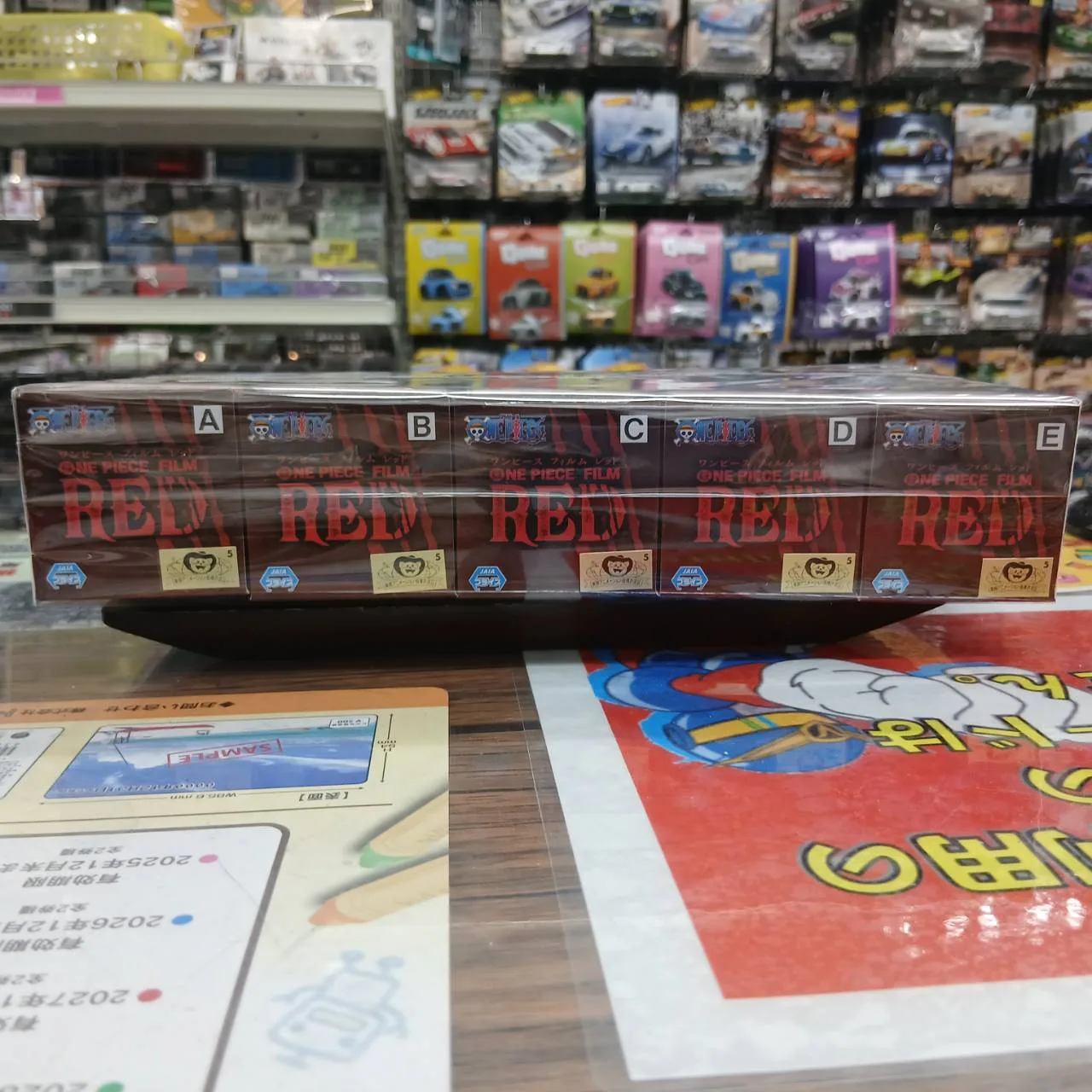 ONE PIECE FILM RED ワールドコレクタブルフィギュア Vol.1 全5種セット - 画像 (2)