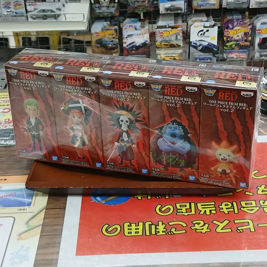 ONE PIECE FILM RED ワールドコレクタブルフィギュア Vol.2 全5種セット