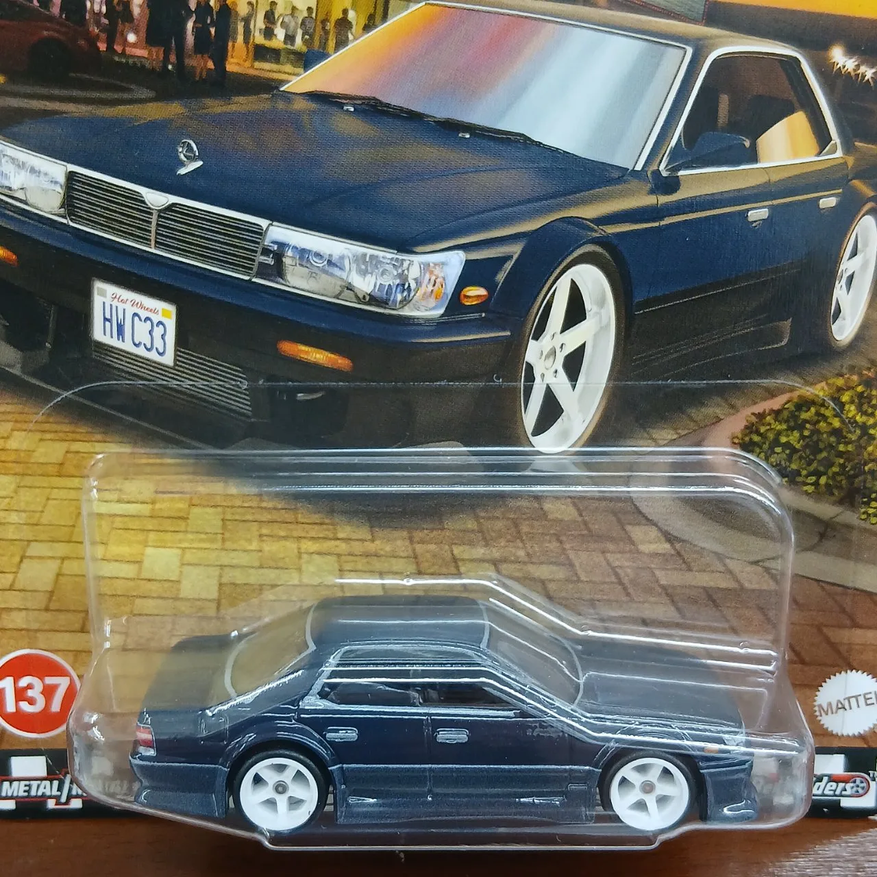 ホットウィール プレミアム ブールバード 日産 ローレル C33　137 - 画像 (2)