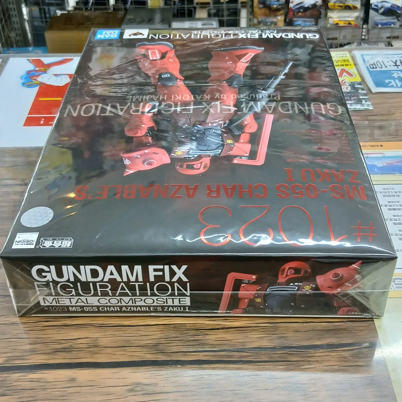 GUNDAM FIX FIGURATION METAL COMPOSITE ＃1023 MS-05S ザクⅠ シャア専用機 - 画像 (6)