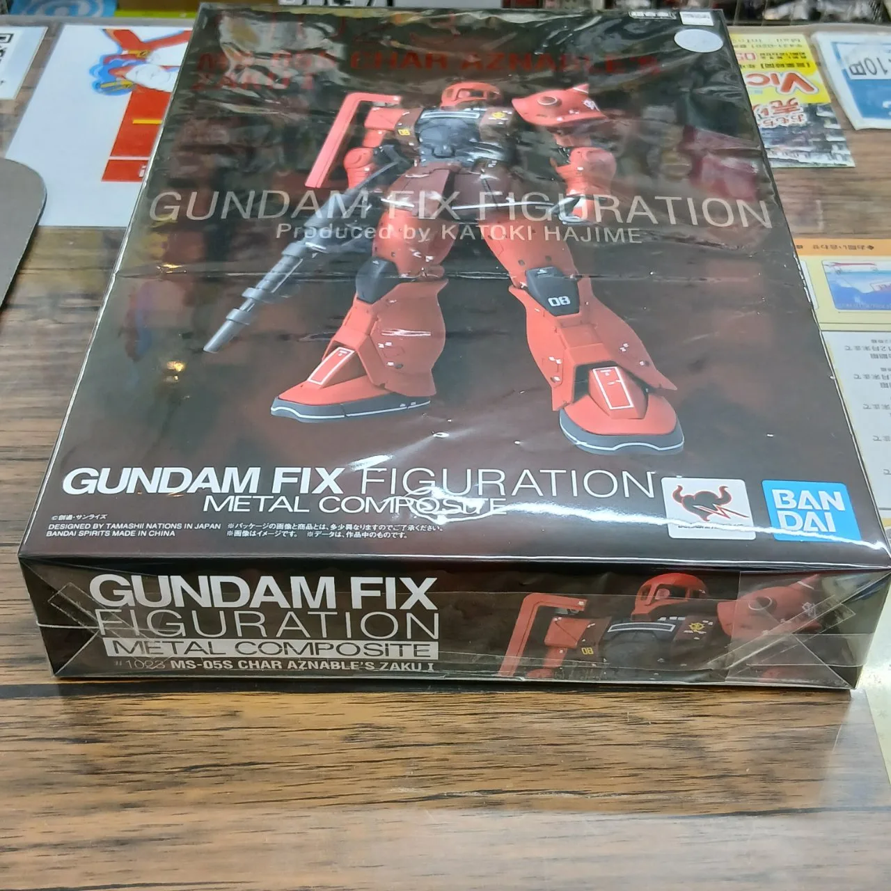 GUNDAM FIX FIGURATION METAL COMPOSITE ＃1023 MS-05S ザクⅠ シャア専用機 - 画像 (7)