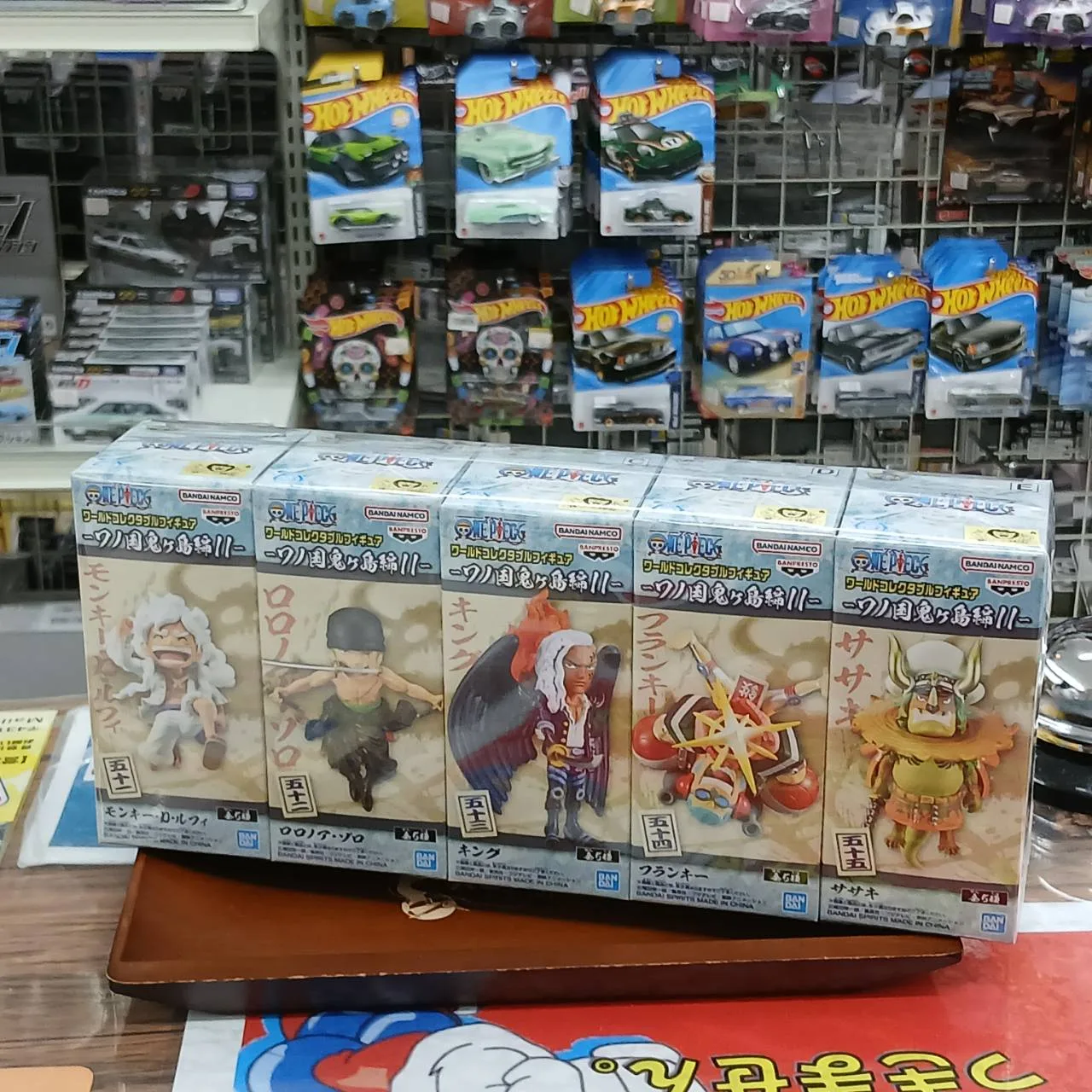 ONE PIECE ワールドコレクタブルフィギュア ワノ国鬼ヶ島編11 全5種セット