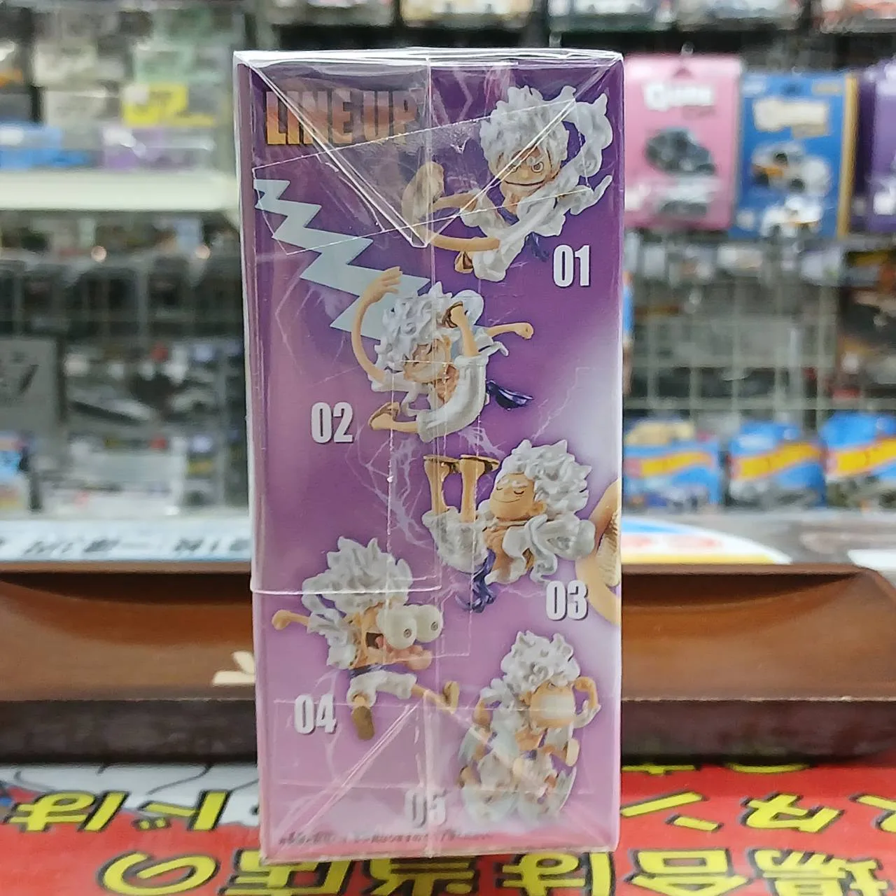 ONE PIECE ワールドコレクタブルフィギュア モンキー・D・ルフィ ギア5 SPECIAL メタリックカラーver. 全5種セット - 画像 (3)