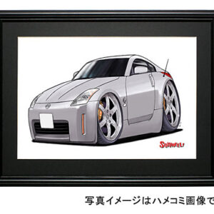 【SQWHEEL】Z33(レイズホイール・銀)のイラスト S0010S