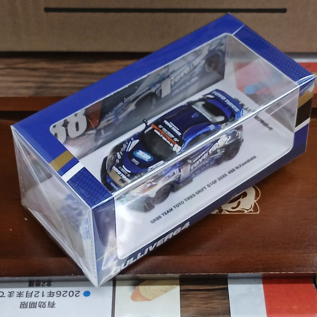 1/64 GR86 チーム トーヨータイヤドリフト D1GP 2025 ＃88 川畑 真人