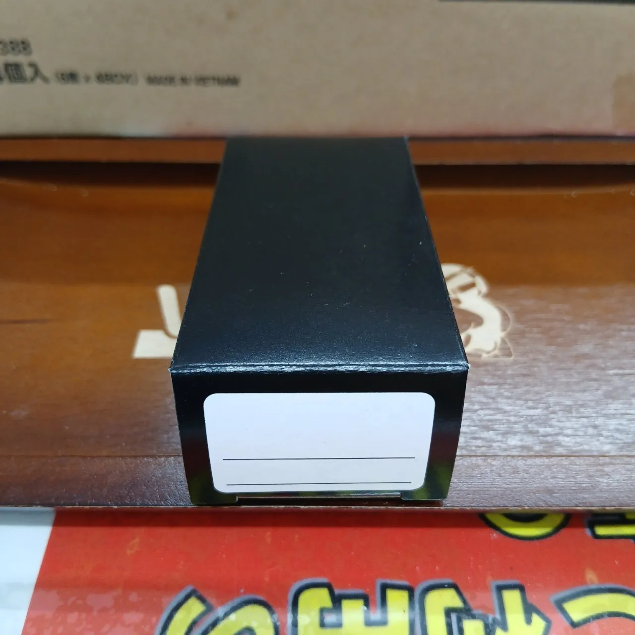 当店オリジナル トミカ用 紙箱 黒 インデックス（ 記入欄付き）20枚入り - 画像 (4)