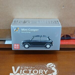 1/50 Tiny City ミニクーパー ユニオンジャックルーフ クロームブラック