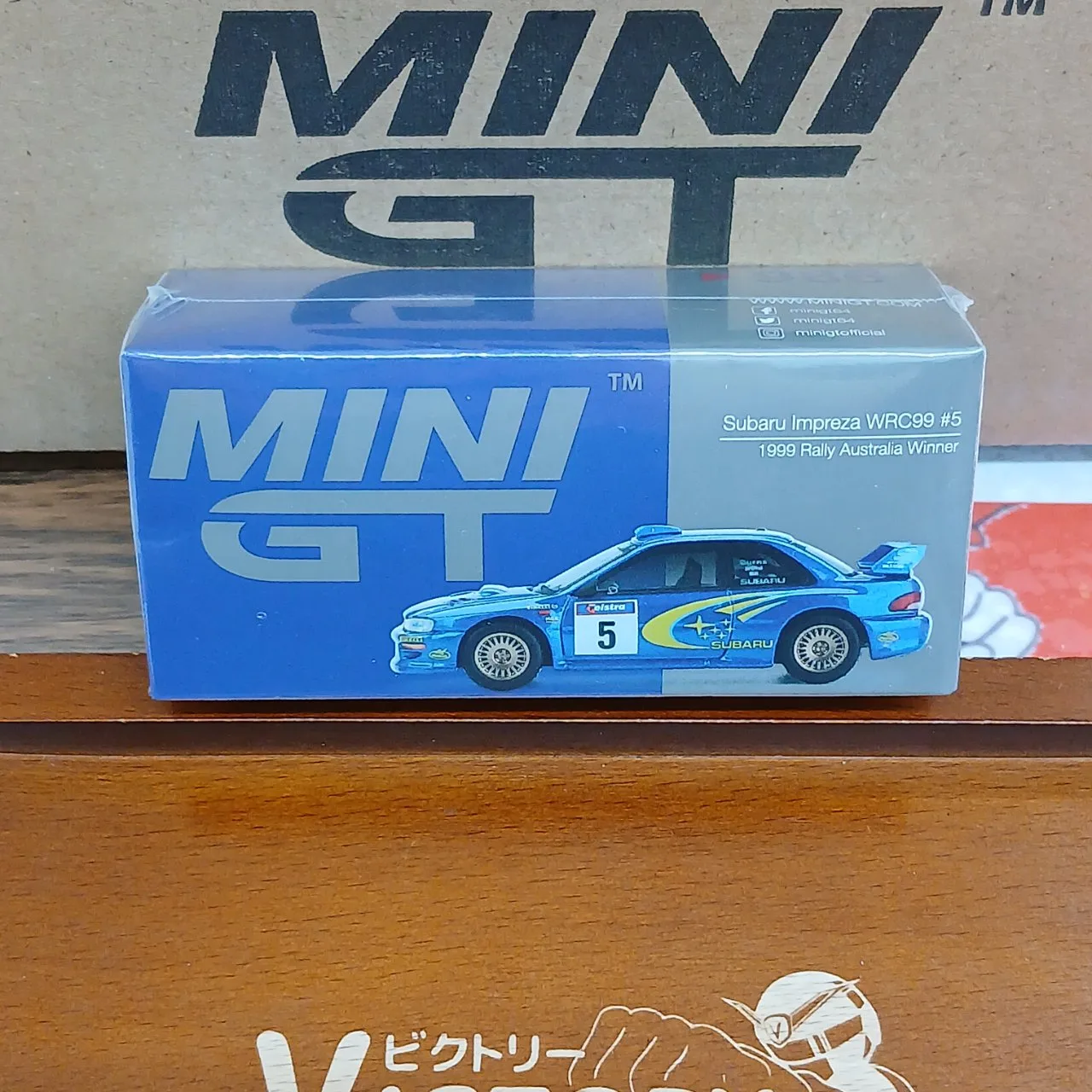 スバル インプレッサ WRC99 ラリー・オーストラリア 1999 優勝車 #5 オーストラリア限定