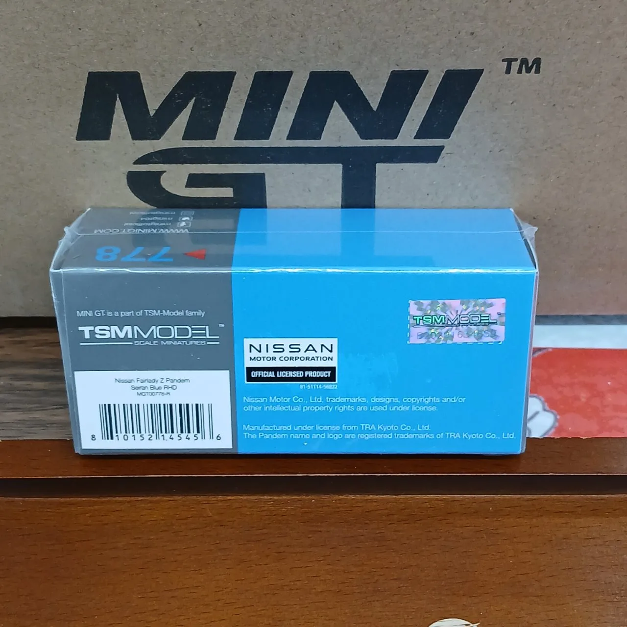 1/64 Pandem ニッサン フェアレディ Z セイランブルー(右ハンドル) - 画像 (3)