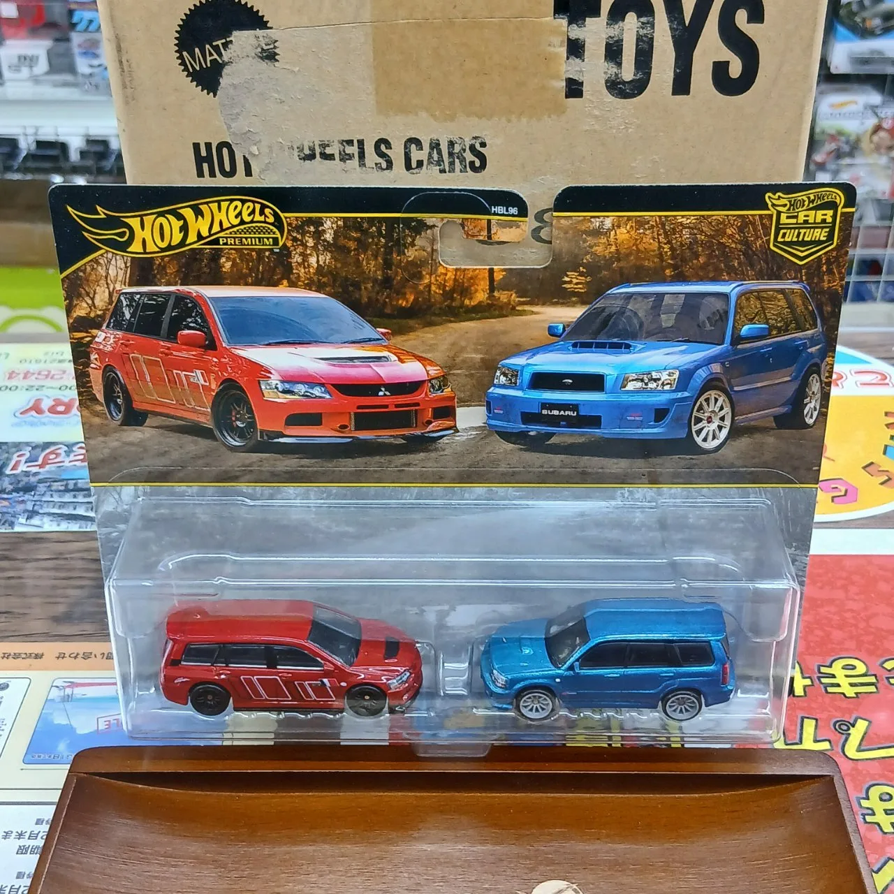 2Pack 2005 三菱 ランサーエボリューション9 ワゴン 2004 スバル フォレスター