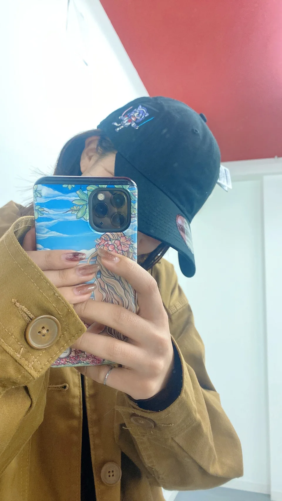 ちぃさん刺繍 NEW ERAキャップ 9TWENTY Adjustable low cap - 画像 (6)