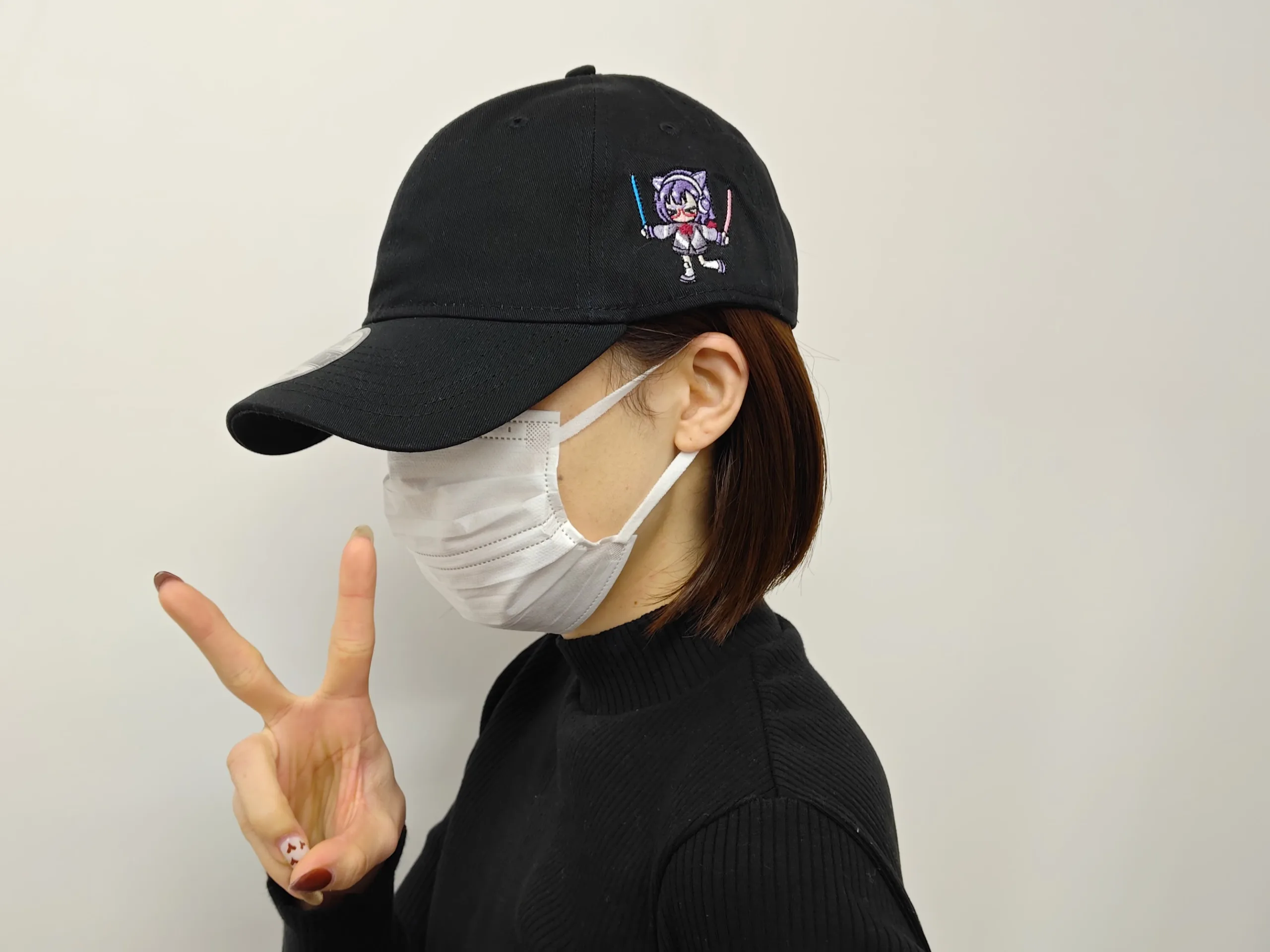 ちぃさん刺繍 NEW ERAキャップ 9TWENTY Adjustable low cap - 画像 (4)