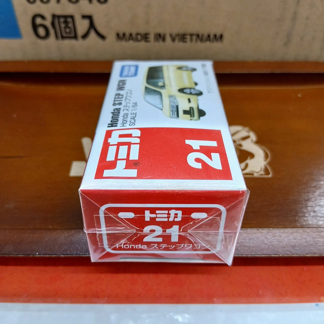 廃盤 トミカ No.21 ホンダ ステップワゴン 1/64 （買取品） - 画像 (2)