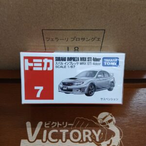廃盤 トミカ No.7 スバル インプレッサ WRX STi 4door 1/67(買取品)