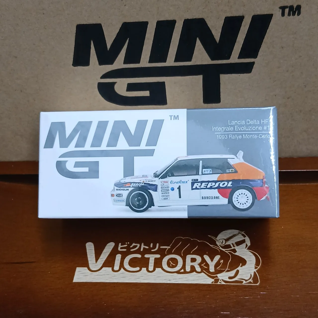 1/64 ランチア デルタ HF インテグラーレ エボルツィオーネ モンテカルロラリー 1993 #1(左ハンドル)