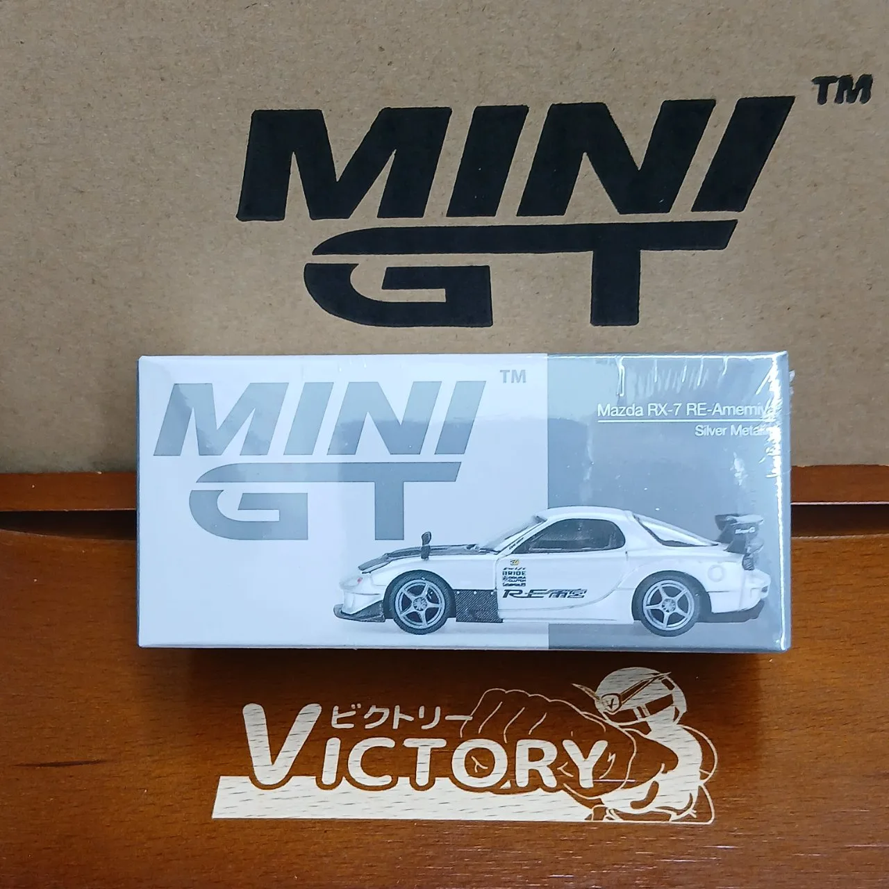 1/64 マツダ RX-7 RE雨宮 シルバーメタリック(右ハンドル)