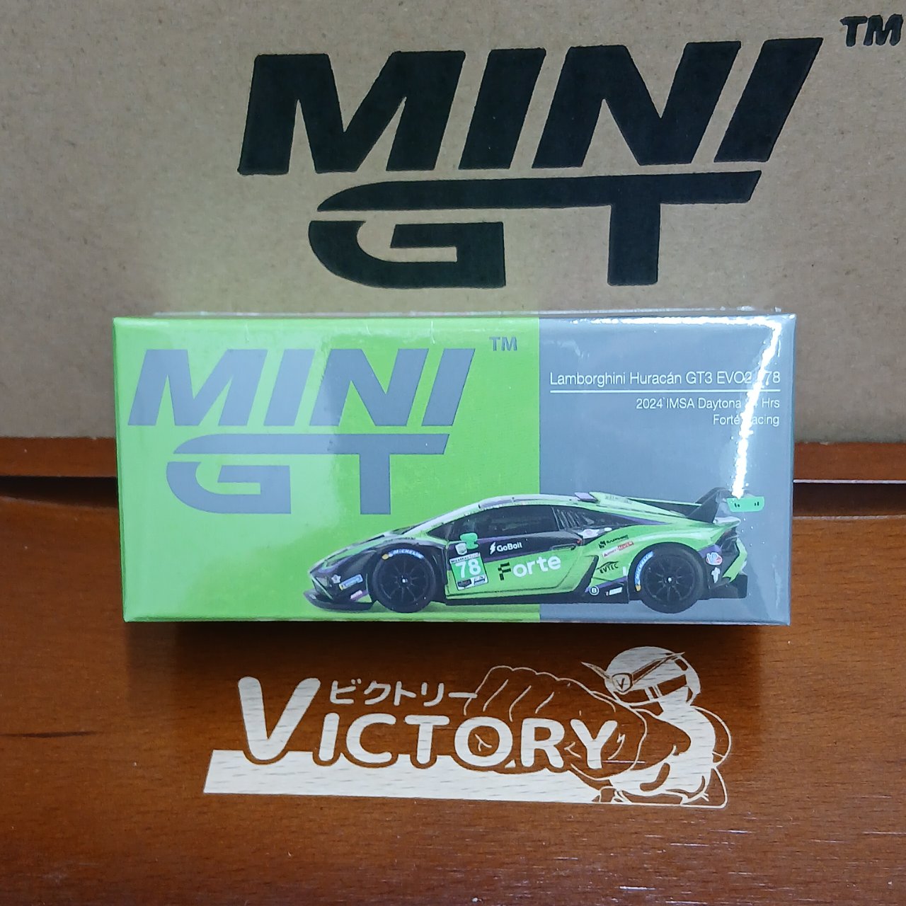 1/64 ランボルギーニ ウラカン GT3 EVO2 IMSA デイトナ24時間 2024 #78