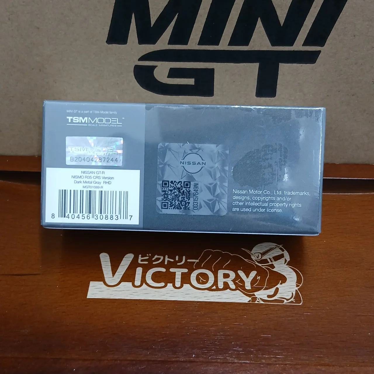 1/64 Nissan GT-R Nismo 2013 R35 CRS Version ダークメタリックグレー(右ハンドル) - 画像 (5)