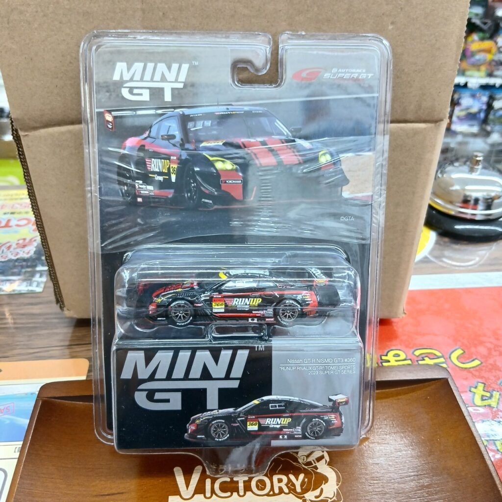 1/64 Nissan GT-R Nismo GT300 SUPER GTシリーズ 2023 #360 RUNUP