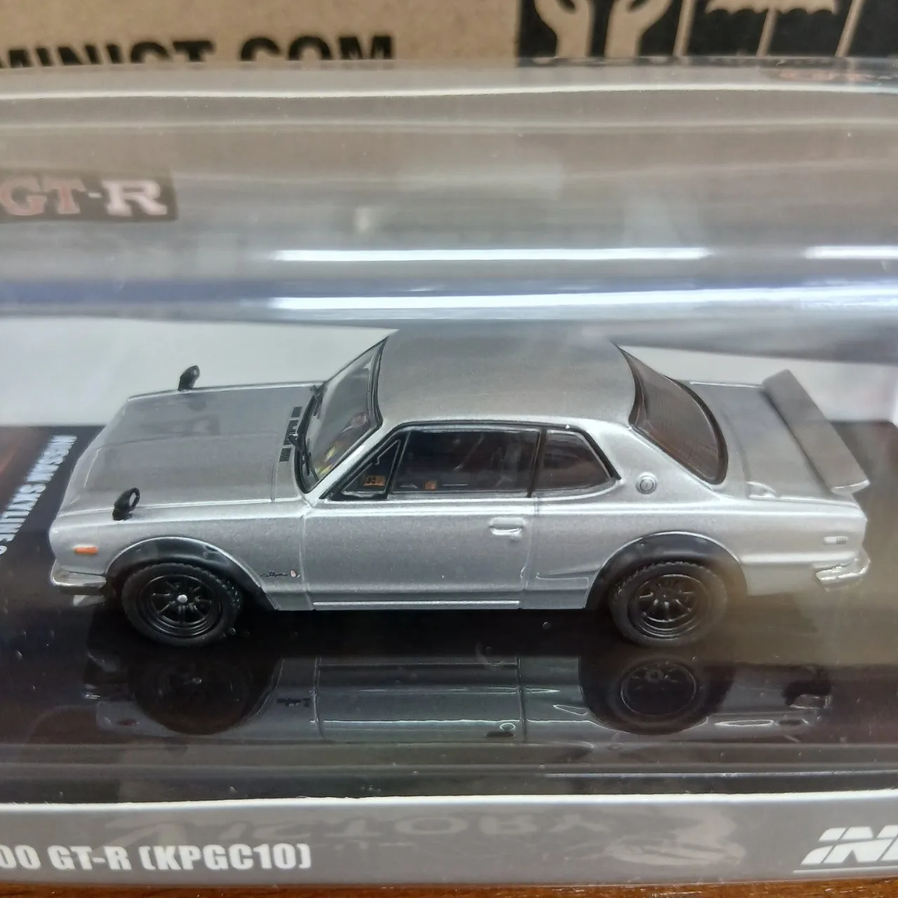 1/64 ニッサン スカイライン 2000 GT-R KPGC10 シルバー ハコスカ - 画像 (4)