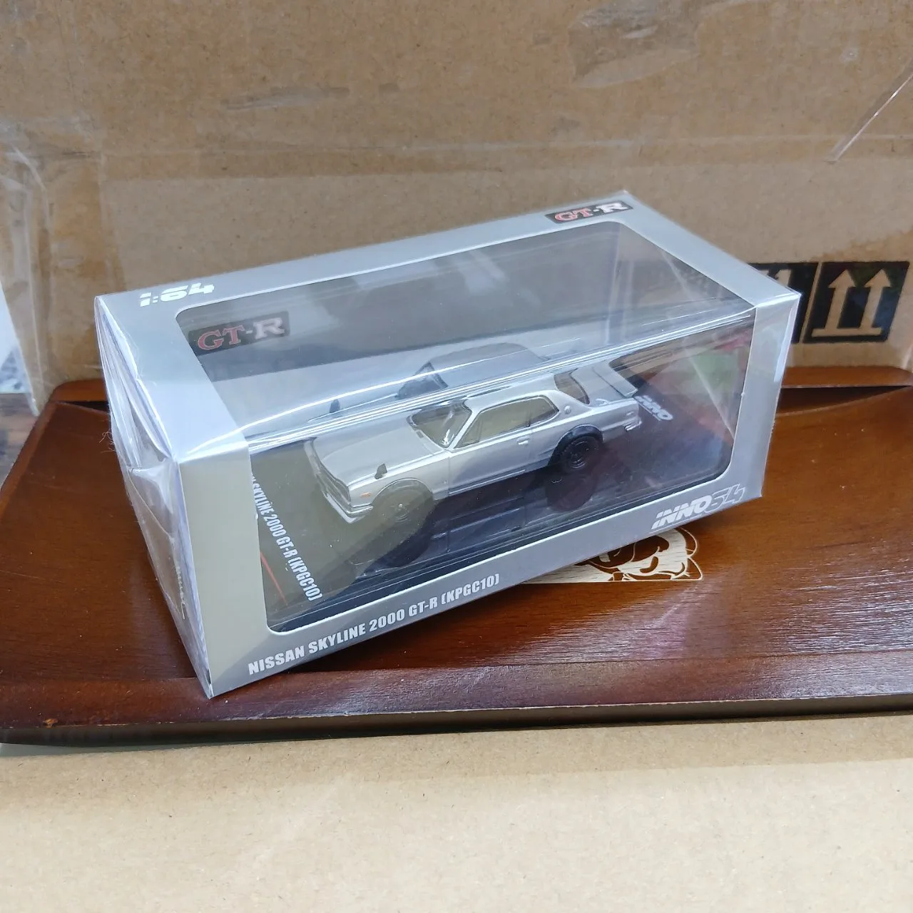 1/64 ニッサン スカイライン 2000 GT-R KPGC10 シルバー ハコスカ