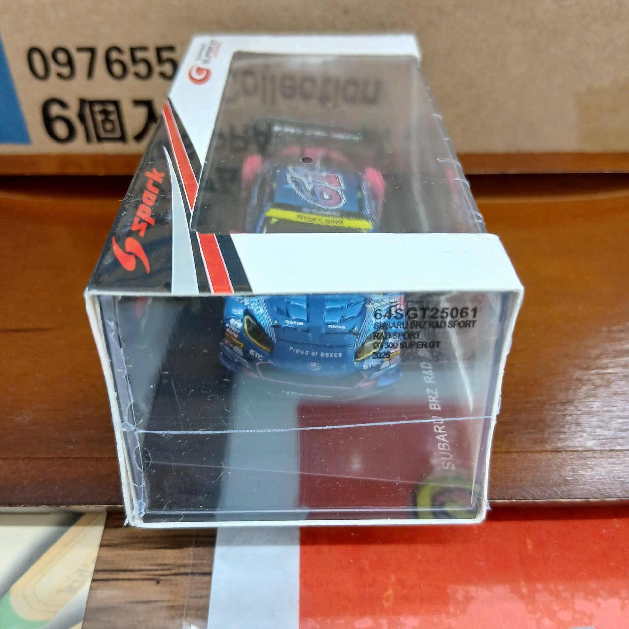 1/64 スバル BRZ R&D SPORT 2025 スーパーGT GT300 #61 井口卓人/山内
