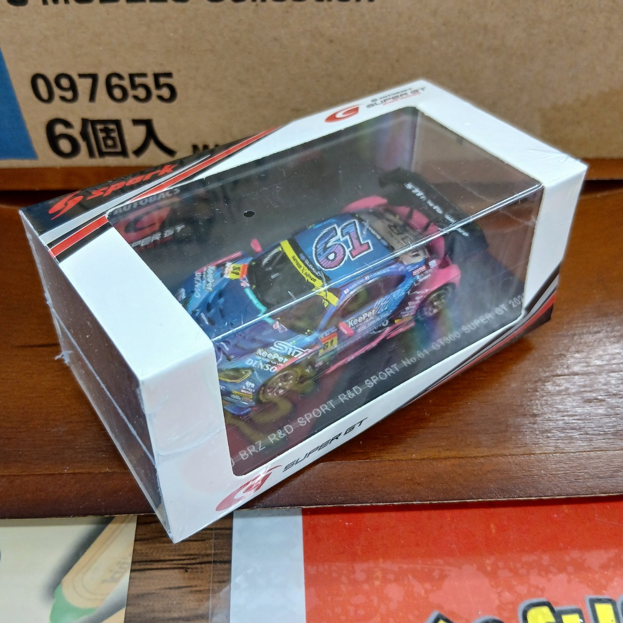 1/64 スバル BRZ R&D SPORT 2025 スーパーGT GT300 #61 井口卓人/山内