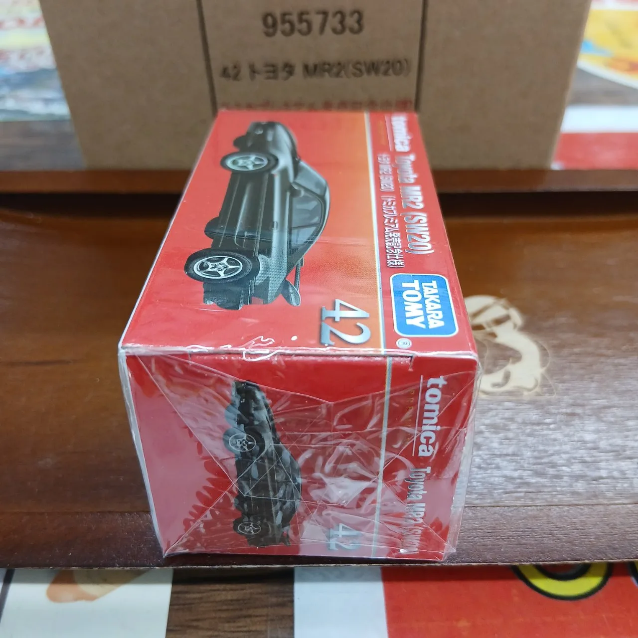 トミカプレミアム No.42 トヨタ MR2 SW20 1/60 トミカプレミアム発売記念仕様 - 画像 (4)
