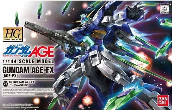 HG 1/144 機動戦士ガンダムAGE ガンダムAGE-FX プラモデル - 画像 (2)