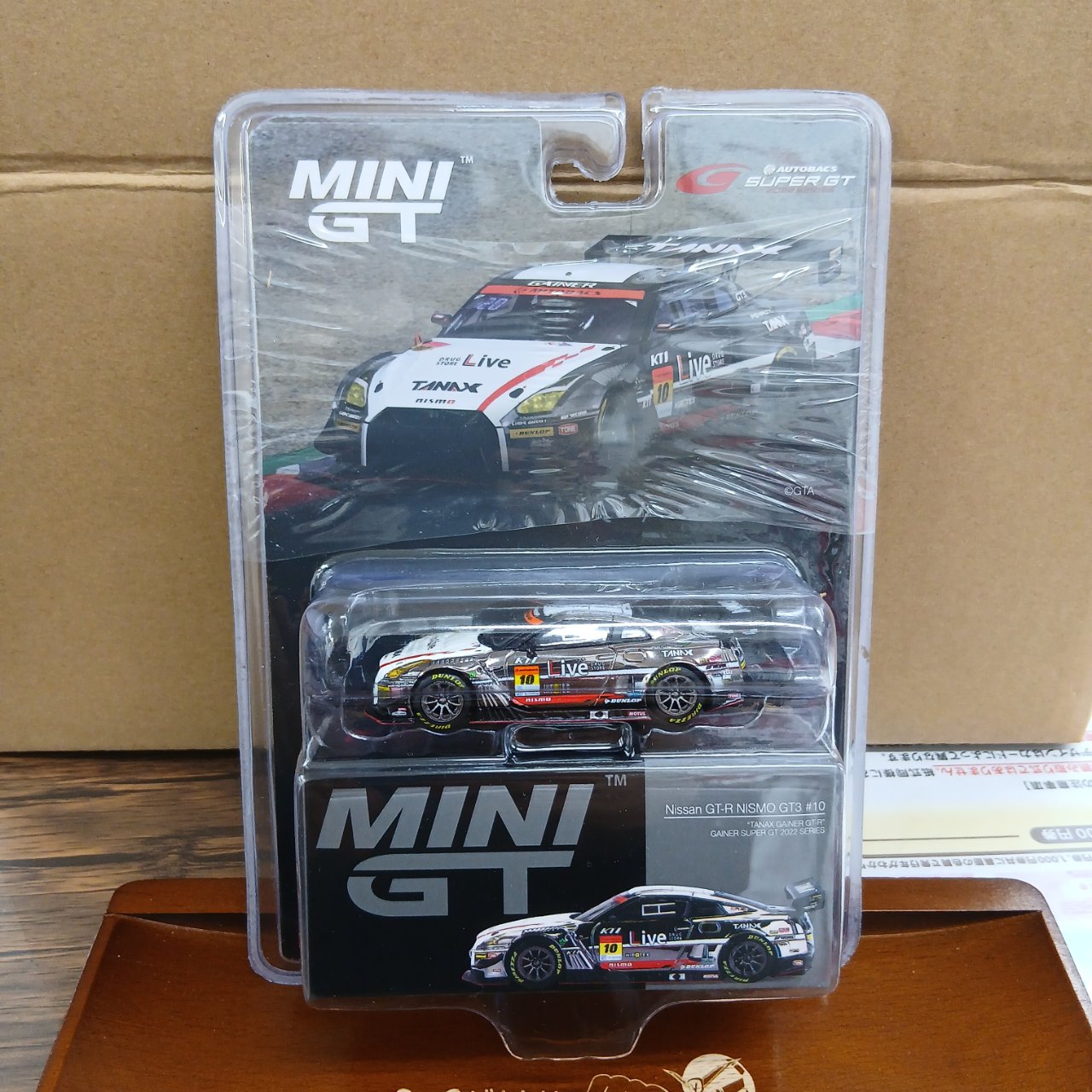 1/64 Nissan GT-R NISMO GT3 SUPER GTシリーズ 2022 #10 TANAX GAINER