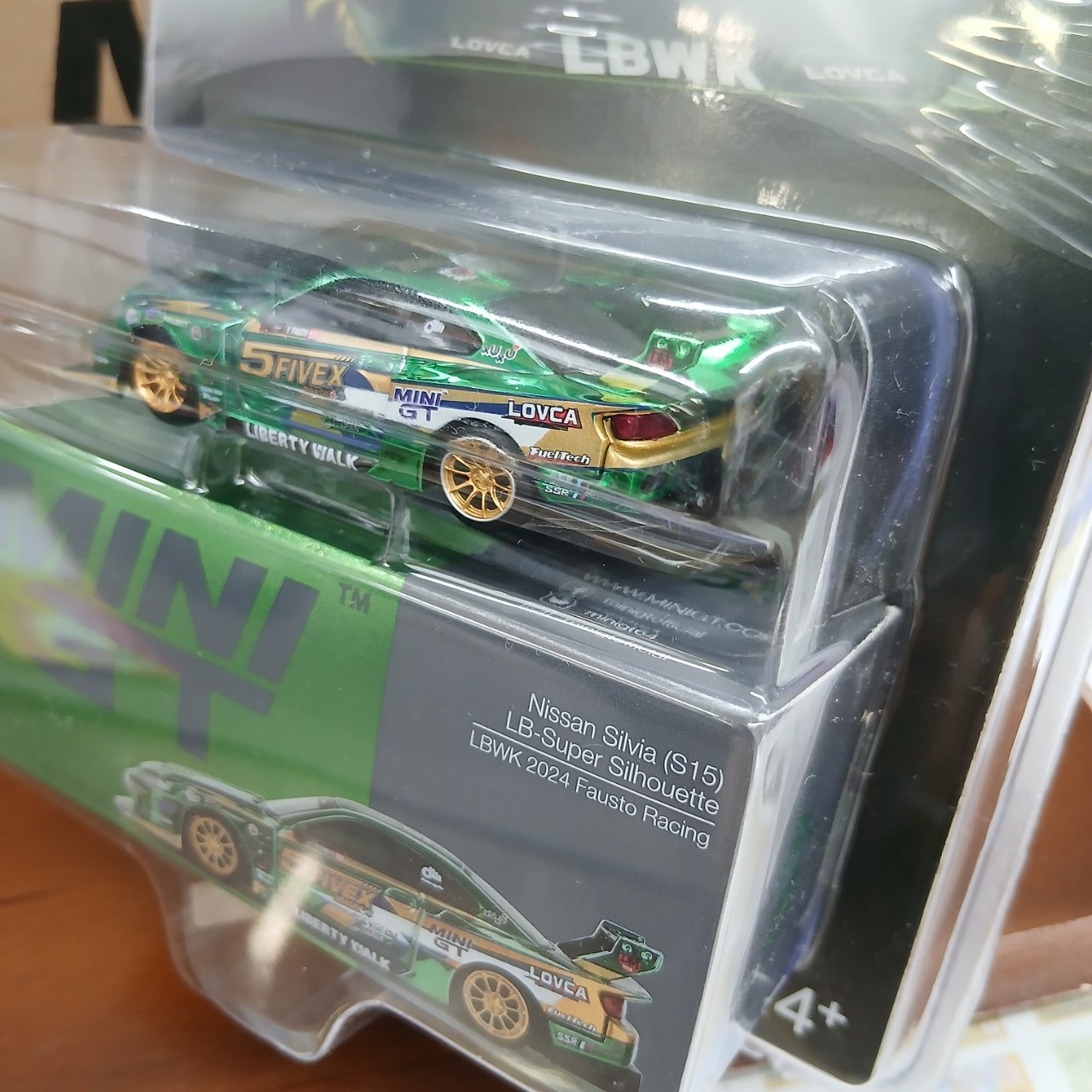 1/64 Nissan LB-Super Silhouette シルビア S15 2024 LBWK Fausto