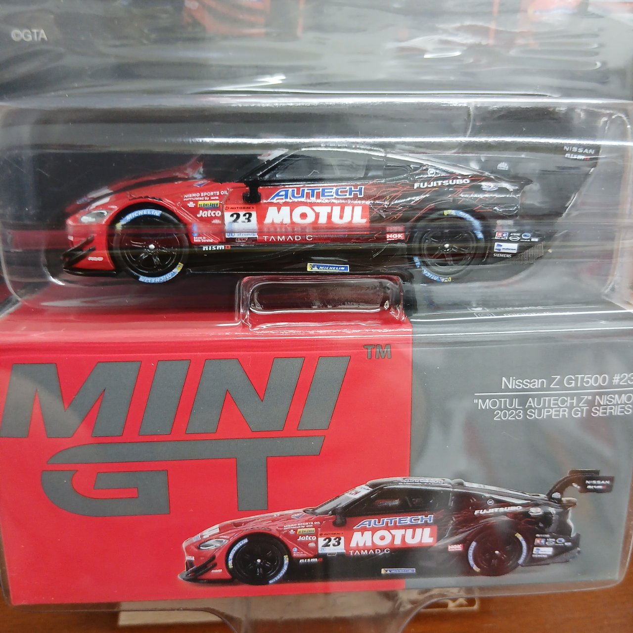 1/64 Nissan Z GT500 NISMO SUPER GTシリーズ 2023 #23 MOTUL AUTECH Z