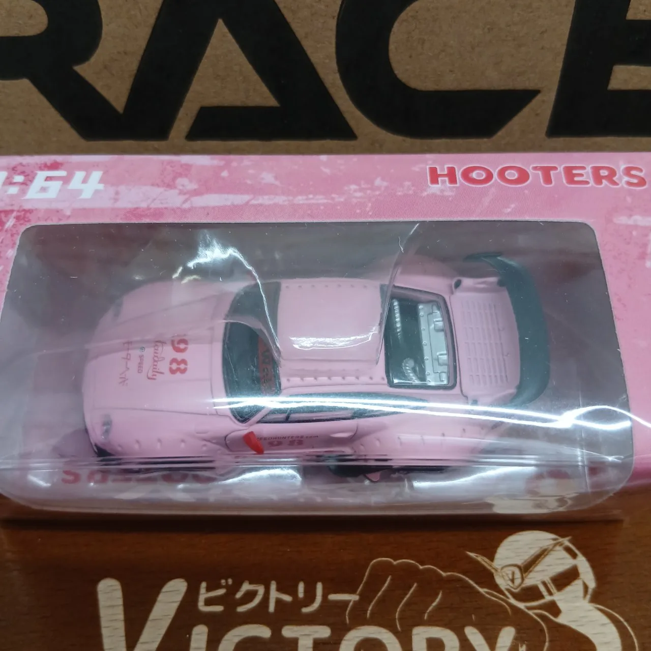 1/64 ポルシェ RWB 993 Hooters マットピンク MM64-RWB993-007 - 画像 (3)