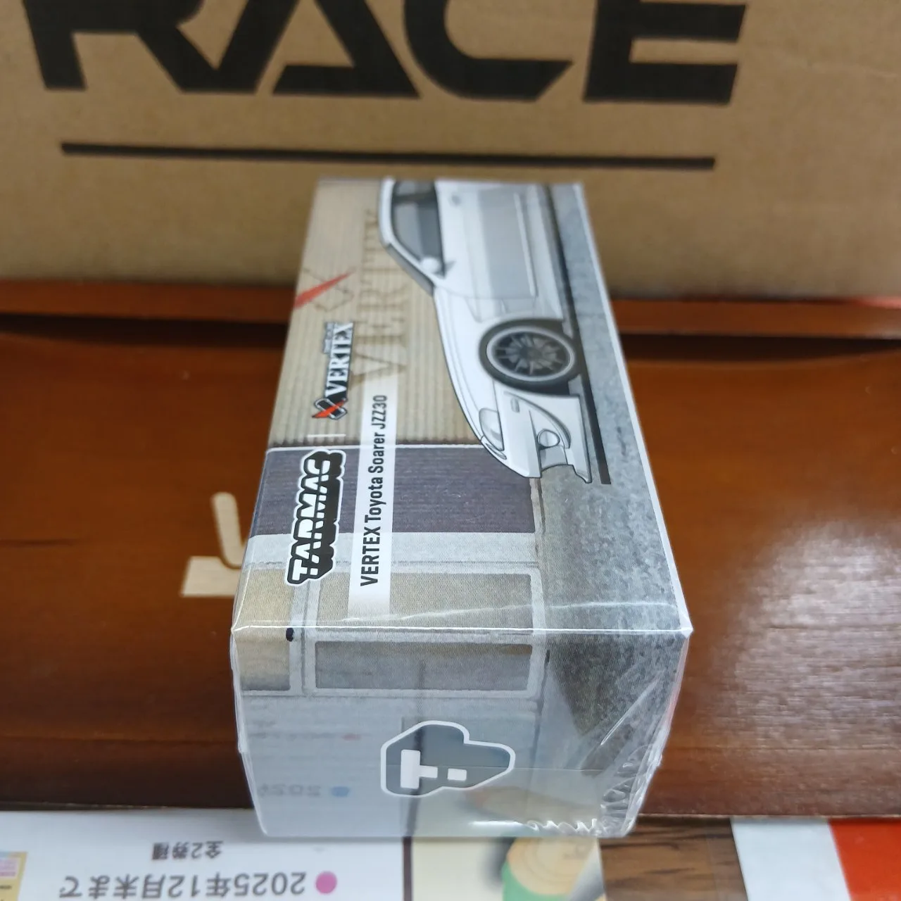 1/64 VERTEX トヨタ ソアラ JZZ30 ホワイト - 画像 (2)