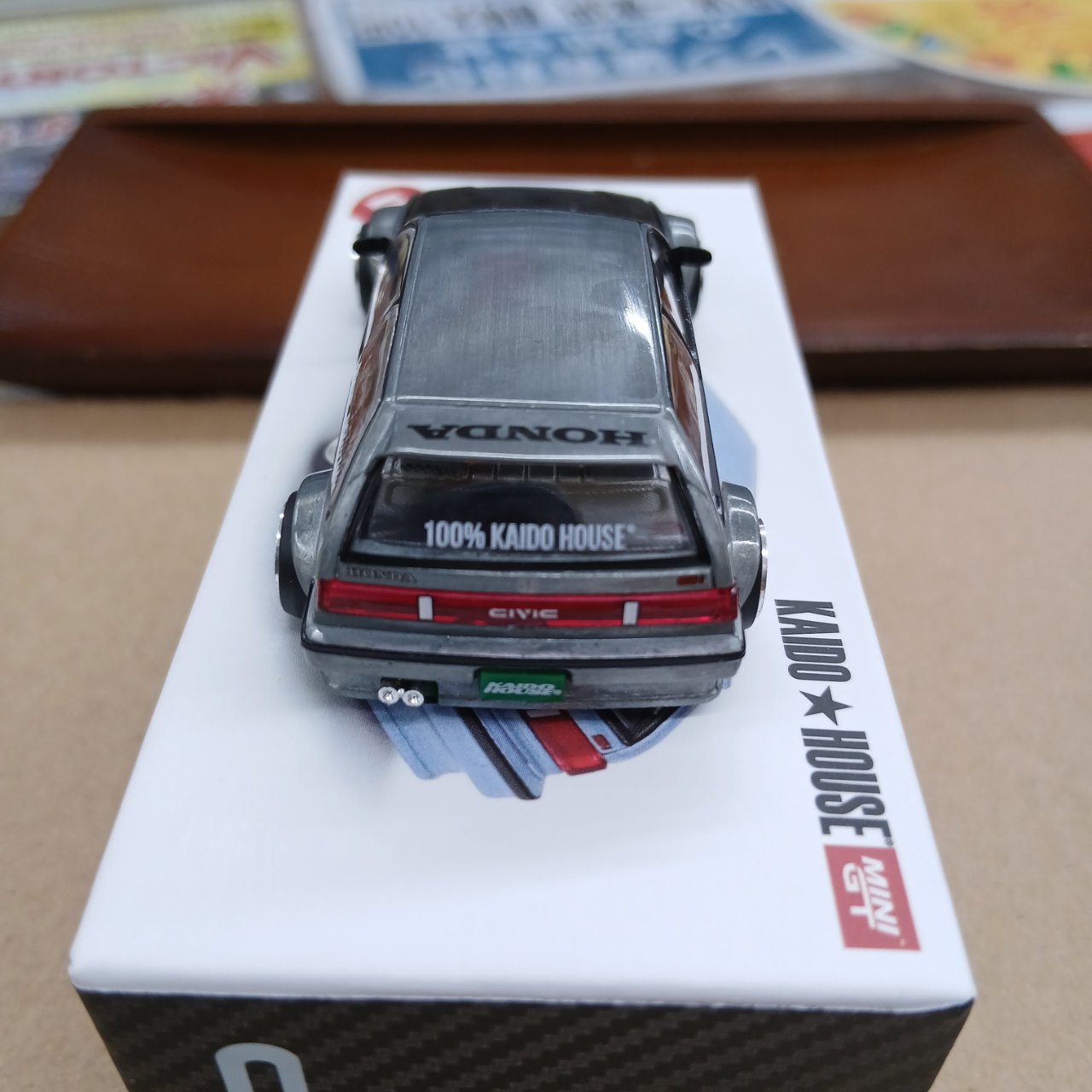 1/64 ホンダ シビック EF Kaido Roulette V1 左ハンドル KHMG179 Chase