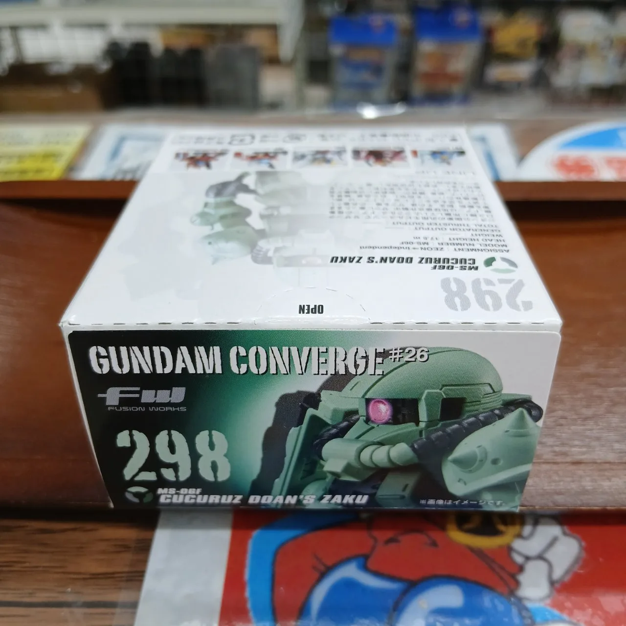 FW ガンダム コンバージ ＃26 298 MS-06F ククルス・ドアン専用ザク CONVERGE ※買取品 - 画像 (3)